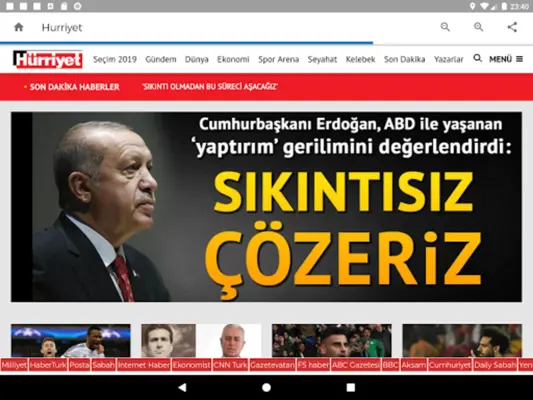 Turkey News android App screenshot 5